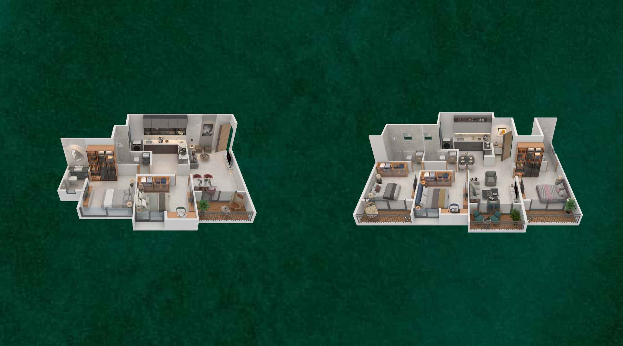 Pragati-Aranyam-Floor-Plan-2-&-3-BHK